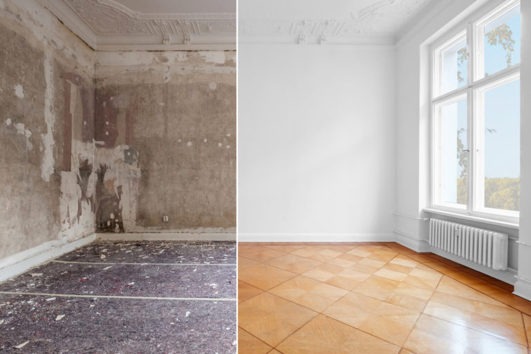 Renovierungsarbeiten und Wohnungsrenovierung